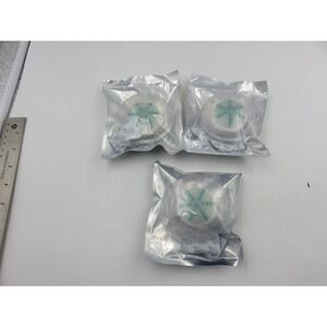 Tao Clean Aura Clean System Orbital Facial Brush Daily Care Heads Lot Of 3 White